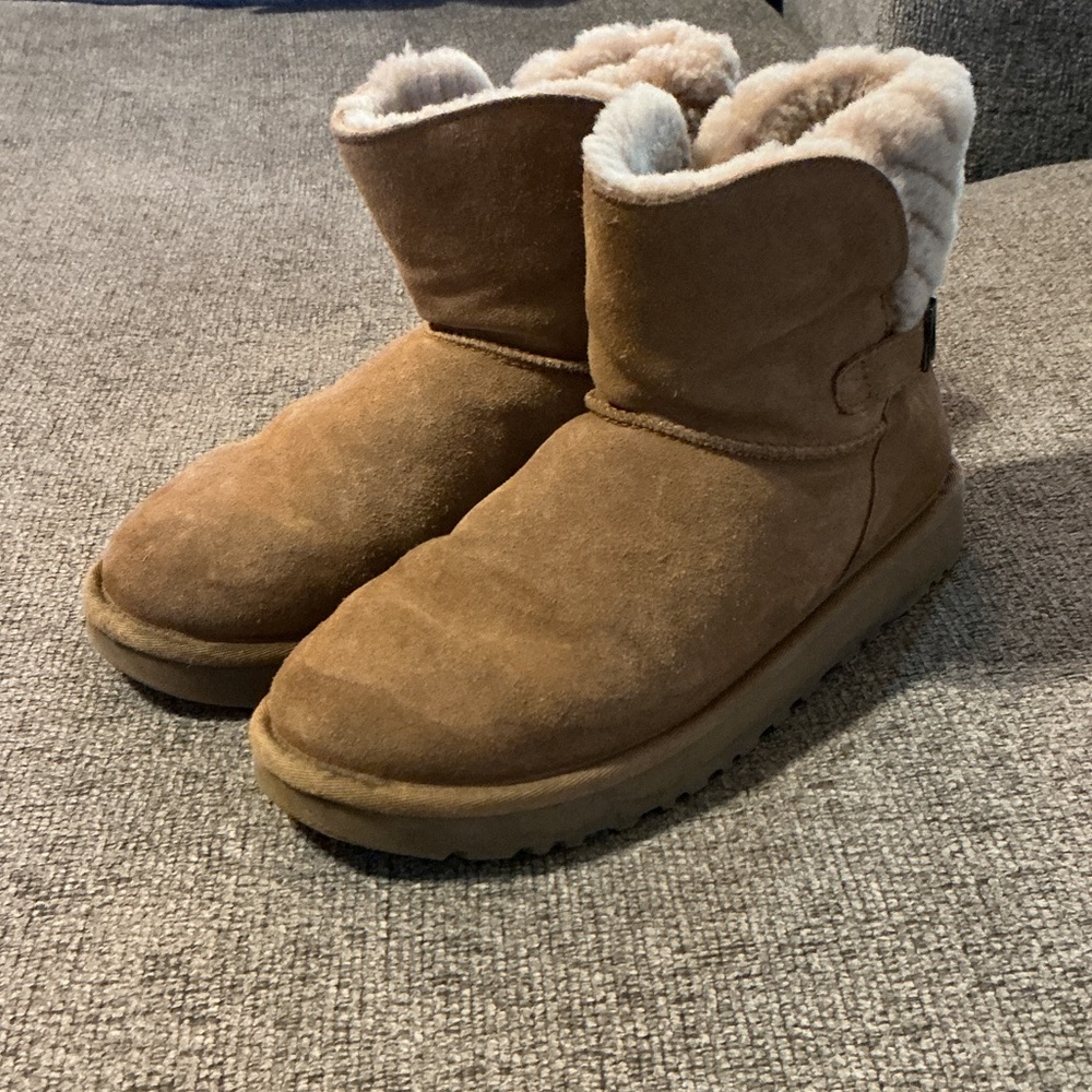 UGG Tan Suede Winter Boots